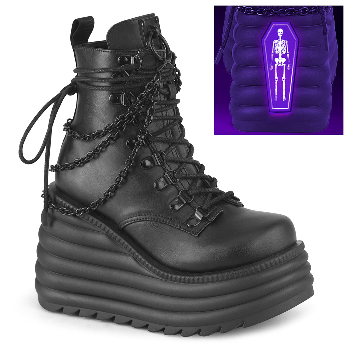 MORTE-65 4 1/2" PF Lace-Up Front Ankle Boot, Inside Zip