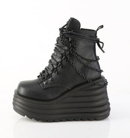 MORTE-65 4 1/2" PF Lace-Up Front Ankle Boot, Inside Zip