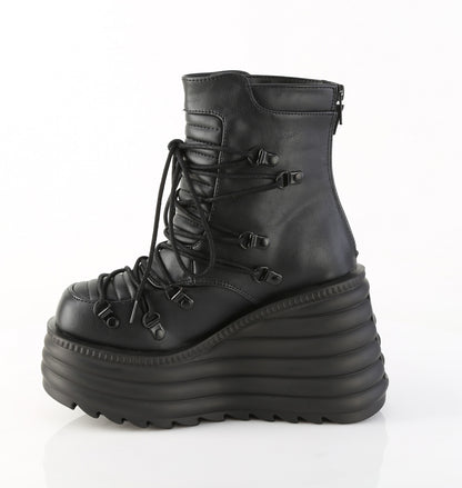 MORTE-68 4 1/2" Platform Ankle Boot, Back Zip