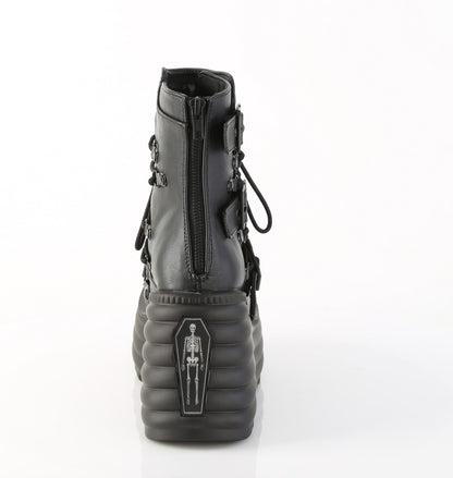 MORTE-68 4 1/2" Platform Ankle Boot, Back Zip