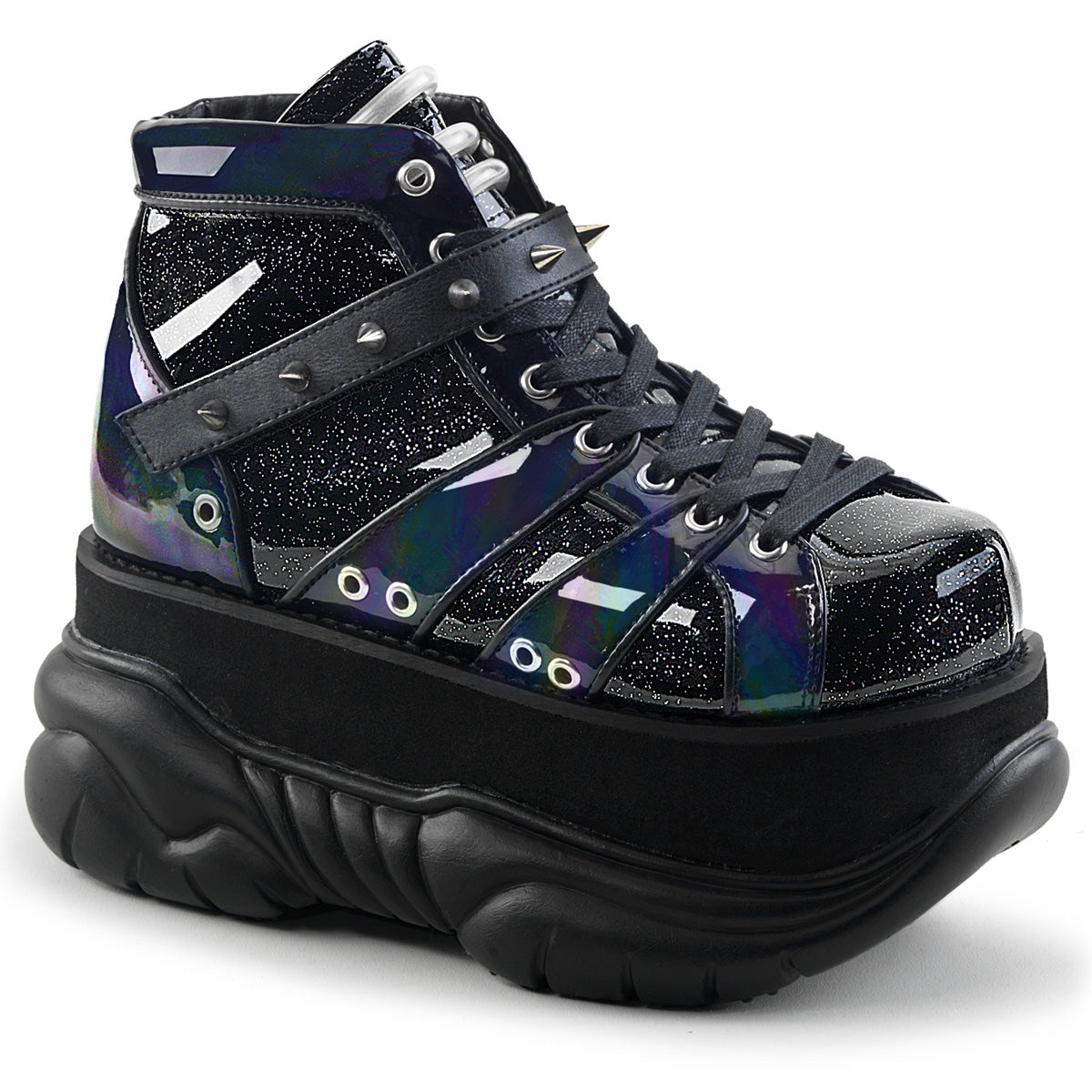 NEPTUNE-100 3" PF Lace-Up Ankle Bootie w/ Hook N' Loop Strap