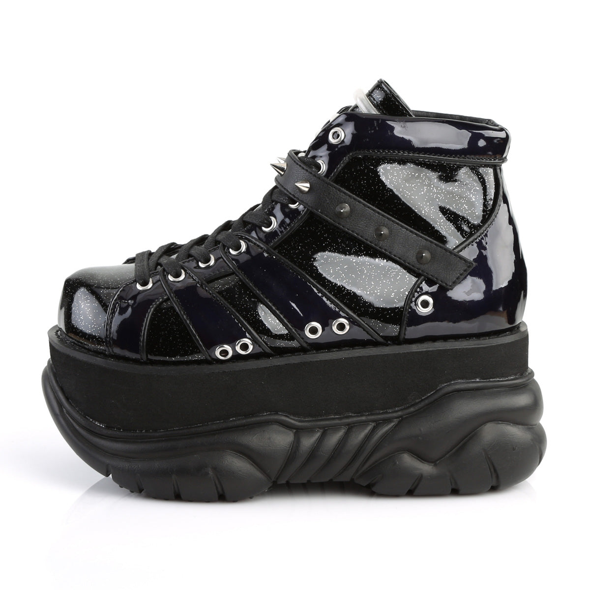 NEPTUNE-100 3" PF Lace-Up Ankle Bootie w/ Hook N' Loop Strap