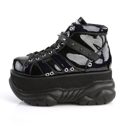 NEPTUNE-100 3" PF Lace-Up Ankle Bootie w/ Hook N' Loop Strap