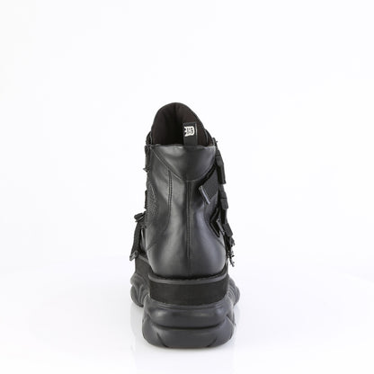 NEPTUNE-68 3" Platform Ankle Boot, Inside Zip