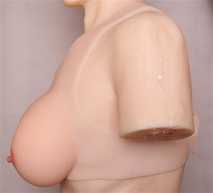 Envy Body Shop Realistic Magical Vest Silicone Breast Form For Mastectomy And Cross Dresser