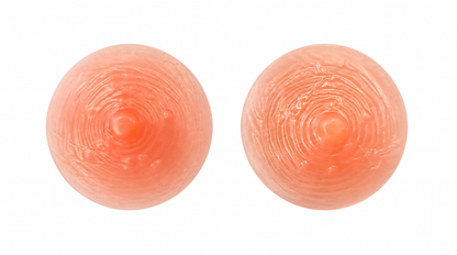 Silicone Attachable Reusable Nipples, Natural Look Stick-On Prosthetic Nipples