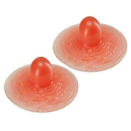 Silicone Attachable Reusable Nipples, Natural Look Stick-On Prosthetic Nipples