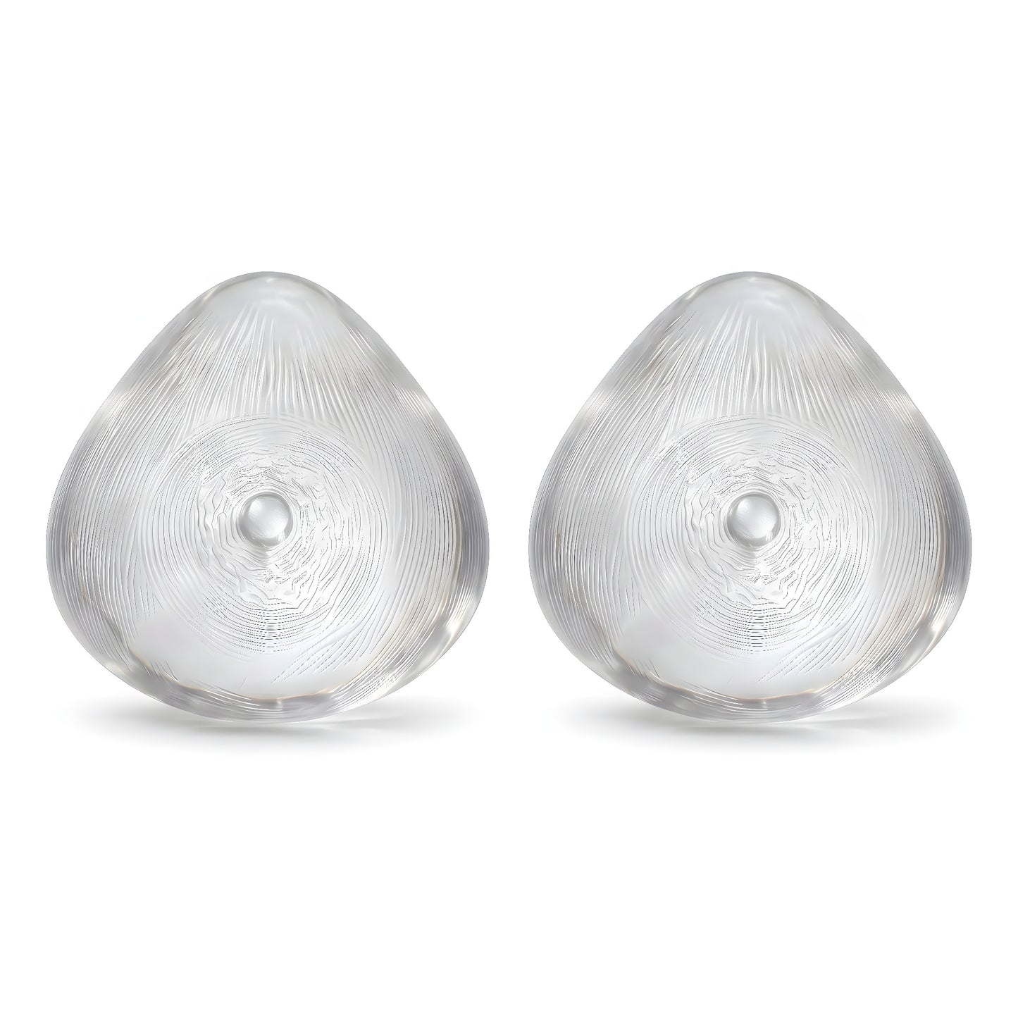 ENVY BODY SHOP Triangle Essential Premier Asymmetrical Swim Breast Forms,Concave for Swimwear & Mastectomy