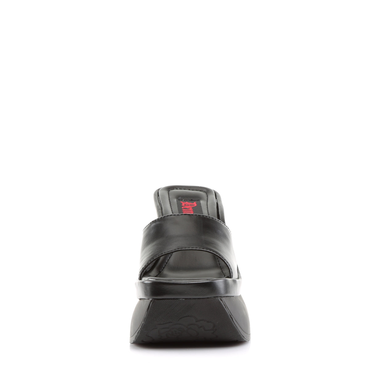 PACE-01 4 1/2" Goth Punk Wedge PF Sandal