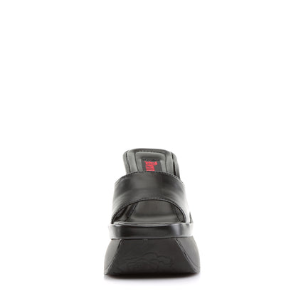 PACE-01 4 1/2" Goth Punk Wedge PF Sandal