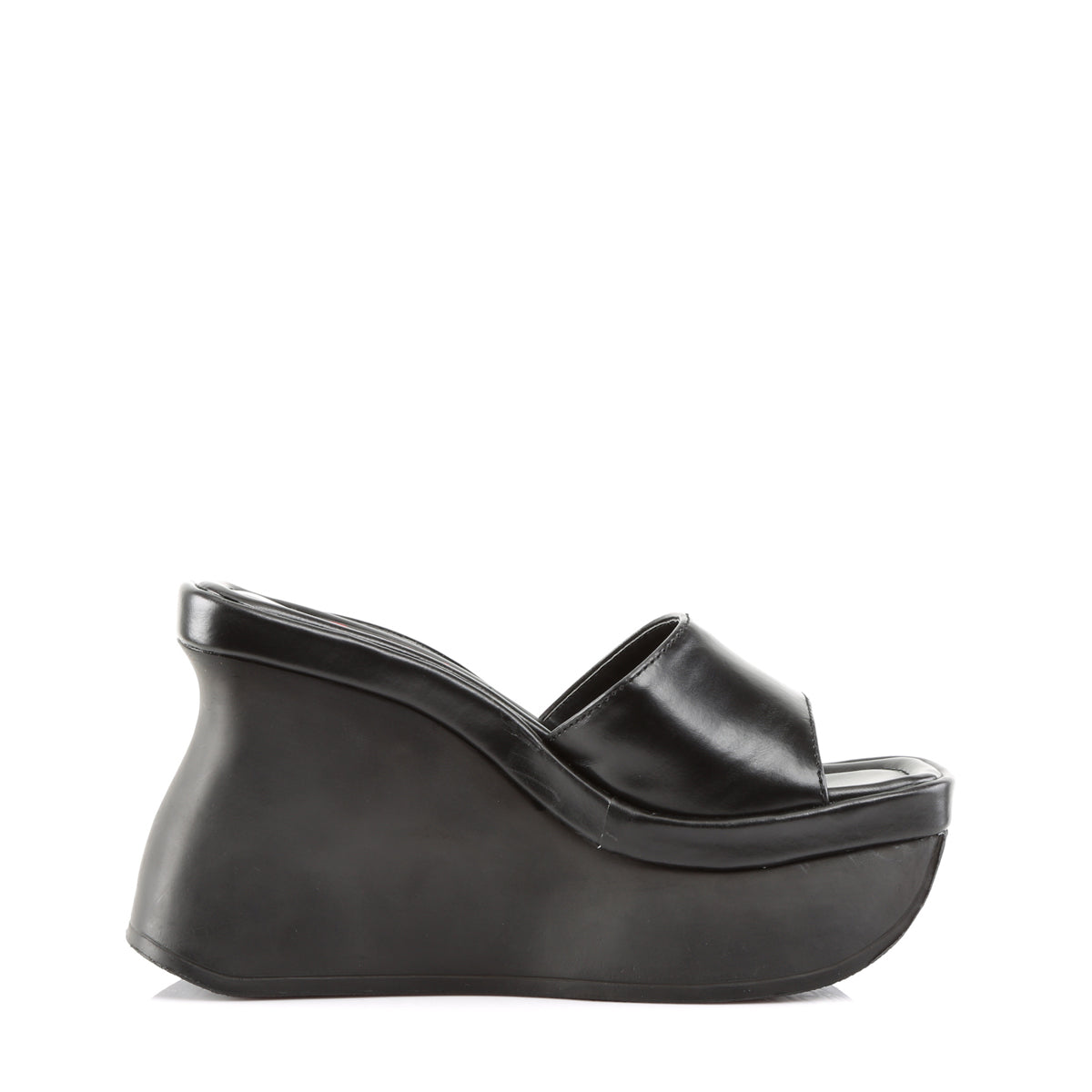 PACE-01 4 1/2" Goth Punk Wedge PF Sandal