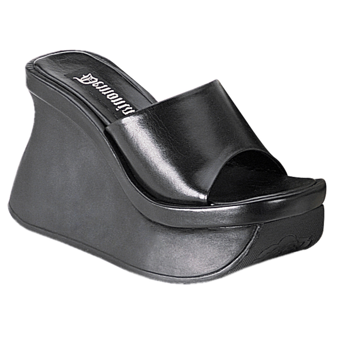 PACE-01 4 1/2" Goth Punk Wedge PF Sandal