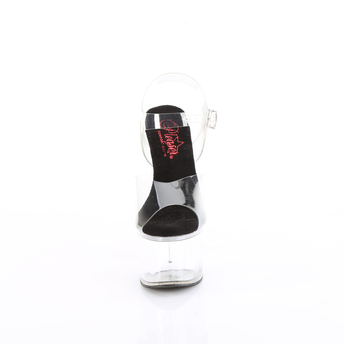 PASSION-708 7" Heel, 2 3/4" PF Comfort Width Ankle Strap Sandal