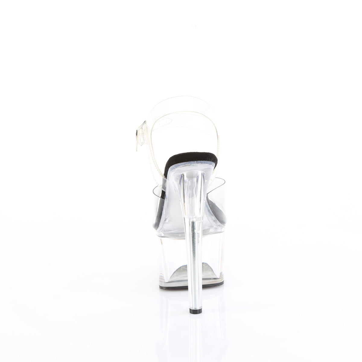 PASSION-708 7" Heel, 2 3/4" PF Comfort Width Ankle Strap Sandal