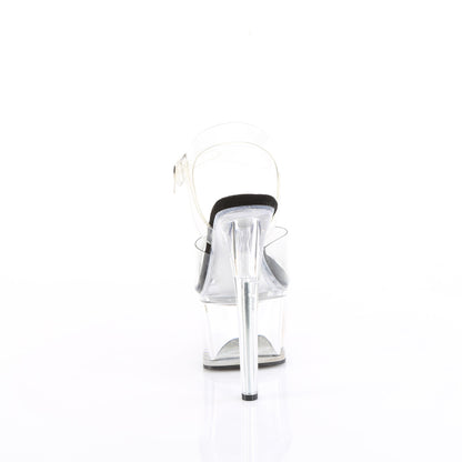 PASSION-708 7" Heel, 2 3/4" PF Comfort Width Ankle Strap Sandal