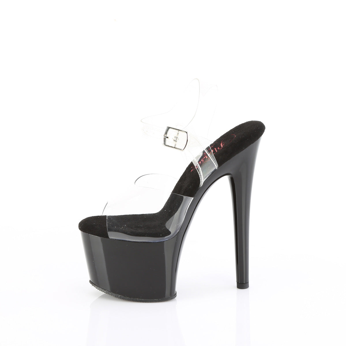 PASSION-708 7" Heel, 2 3/4" PF Comfort Width Ankle Strap Sandal