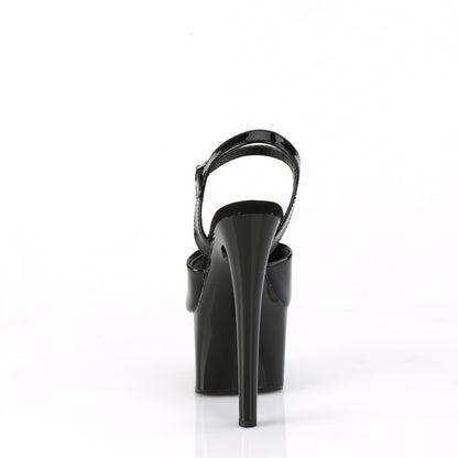 PASSION-709 7" Heel, 2 3/4" PF Ankle Strap Sandal