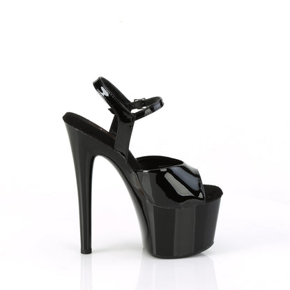 PASSION-709 7" Heel, 2 3/4" PF Ankle Strap Sandal