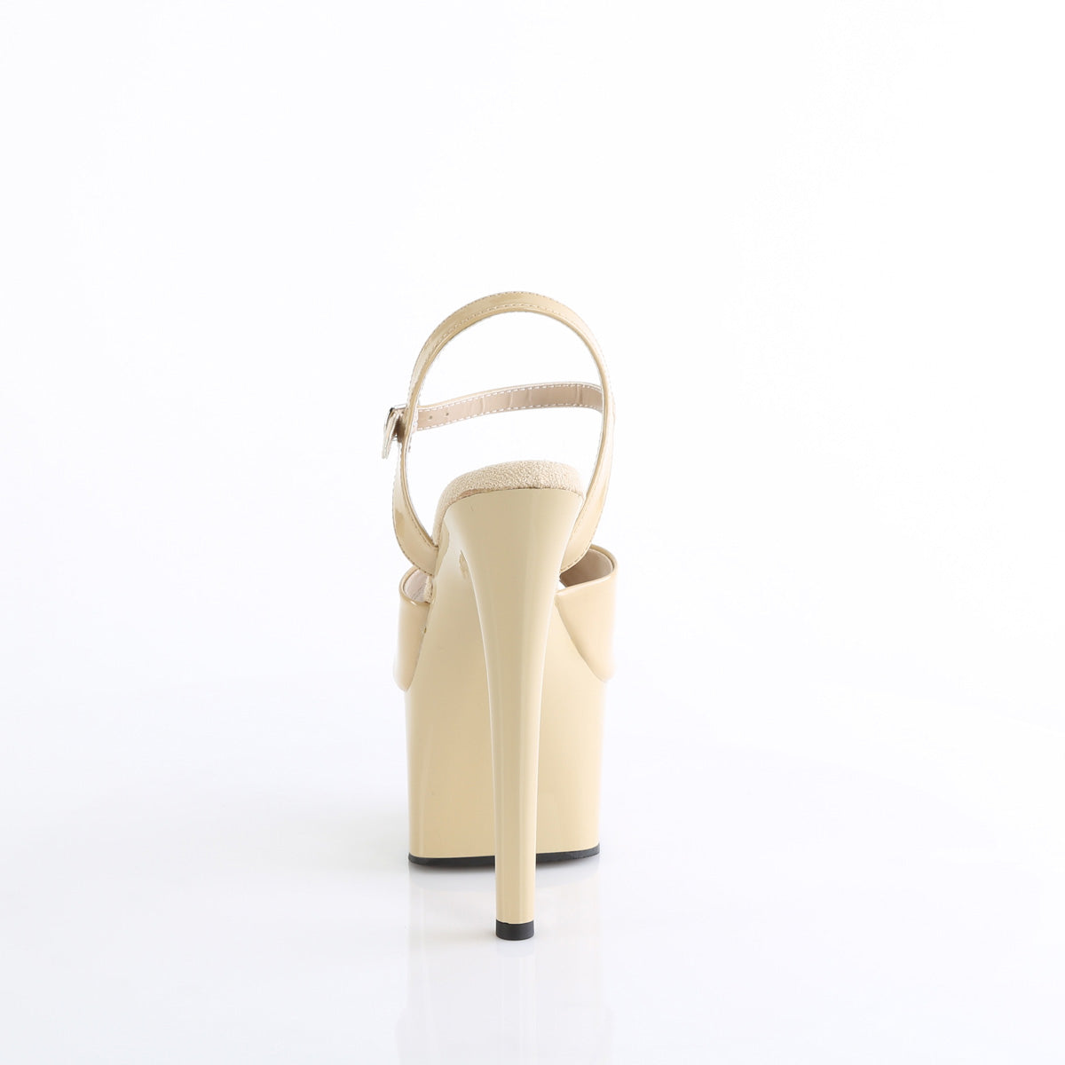 PASSION-709 *7" Heel, 2 3/4" PF Comfort Width Ankle Strap Sandal