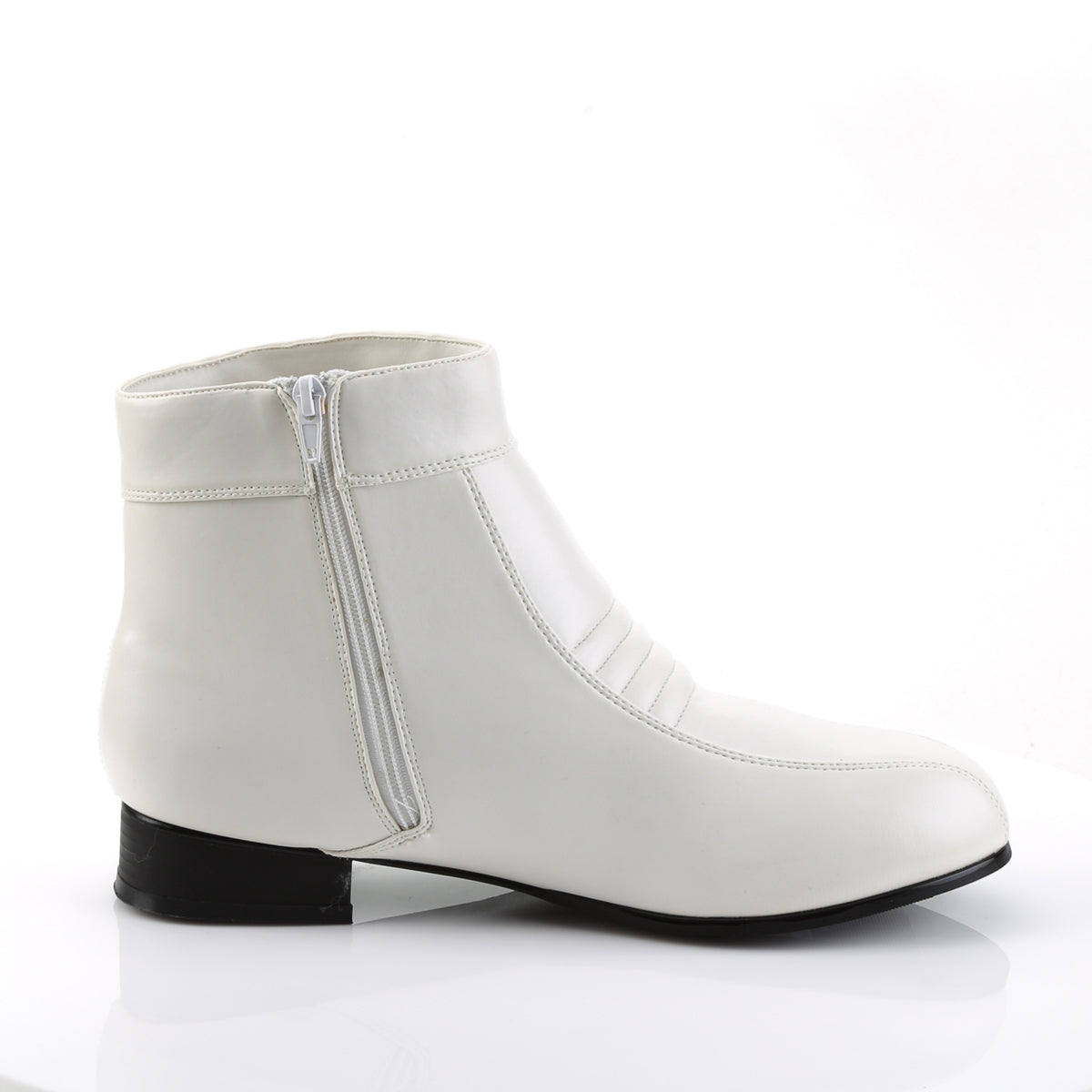 PIMP-50 **Men's White PIMP Shoes, Comic Book Hero, Trooper