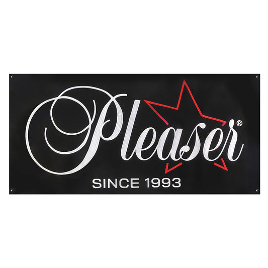 PLEASER BANNER PLEASER Embroidered Banner