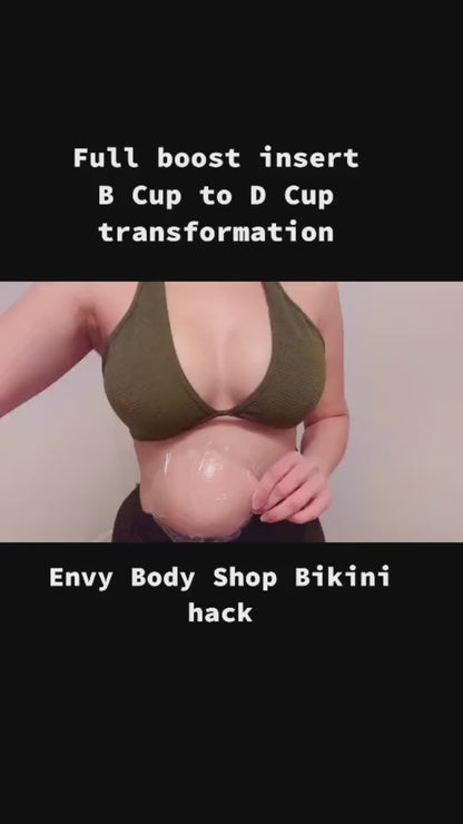 Peel & Stick Foam Bra Cup Enhancer – Reusable Adhesive Bra Inserts for Instant Lift & Natural Shape – Invisible Push Up Padding for Bras & Dresses