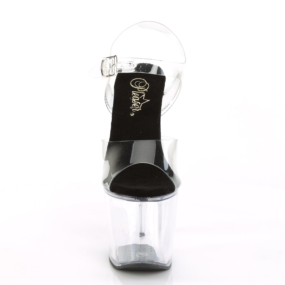 RADIANT-708 7" Heel, 3 1/4" PF Ankle Strap Sandal