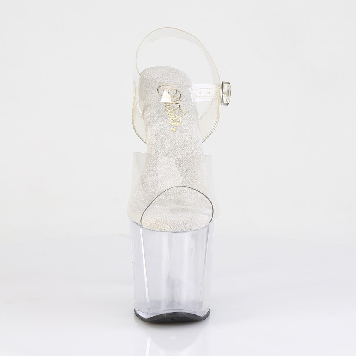 RAZZLE-808 8" Heel, 3 1/2" PF Ankle Strap Sandal