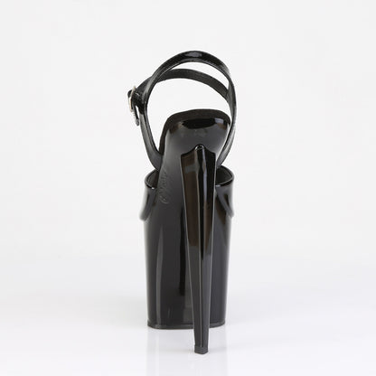 RAZZLE-809 8" Heel, 3 1/2" PF Ankle Strap Sandal