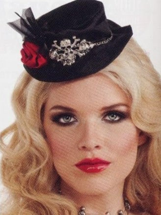 Rubies Black Mini Gothic Top Hat