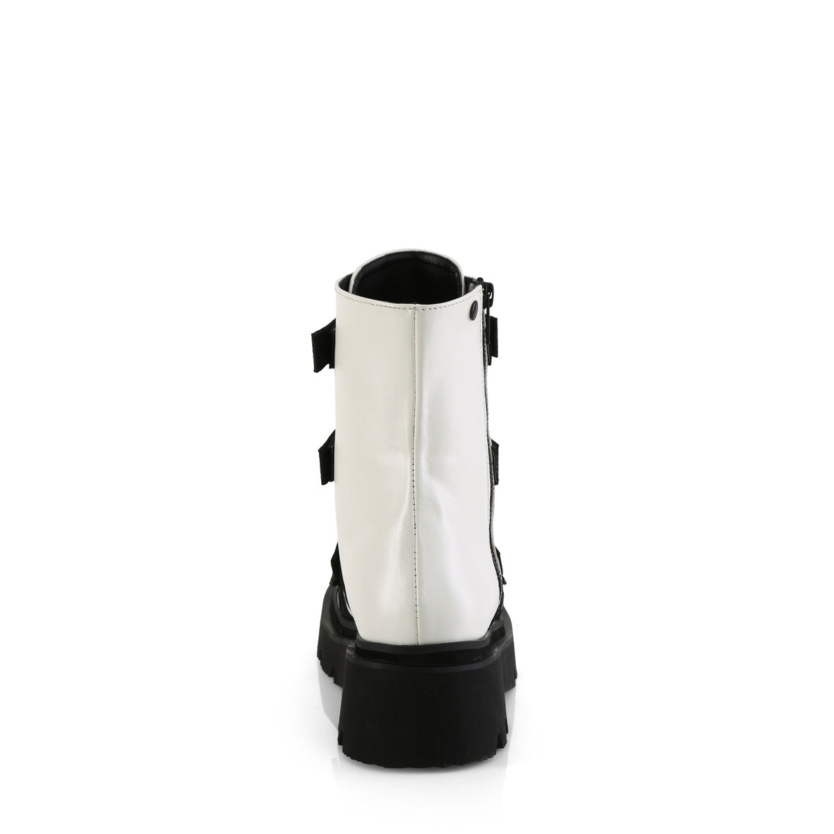 RENEGADE-50 **2 1/2" Tiered PF Strappy Ankle Boot, Outer Side Zip
