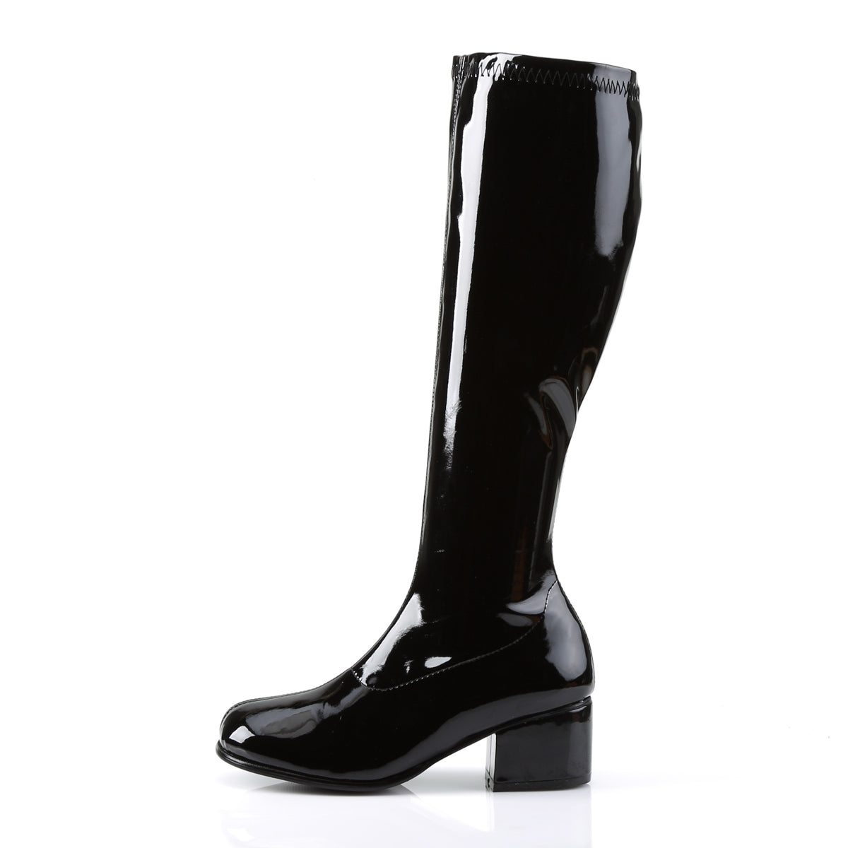 RETRO-300 **2" Block Heel ST Boot, Retro, Gogo