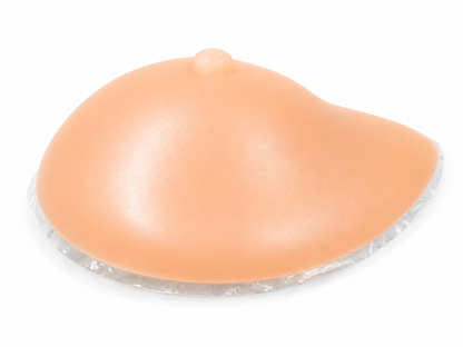 L-Shaped Silicone Breast Forms – Mastectomy, Crossdresser & Transgender Fit, Right