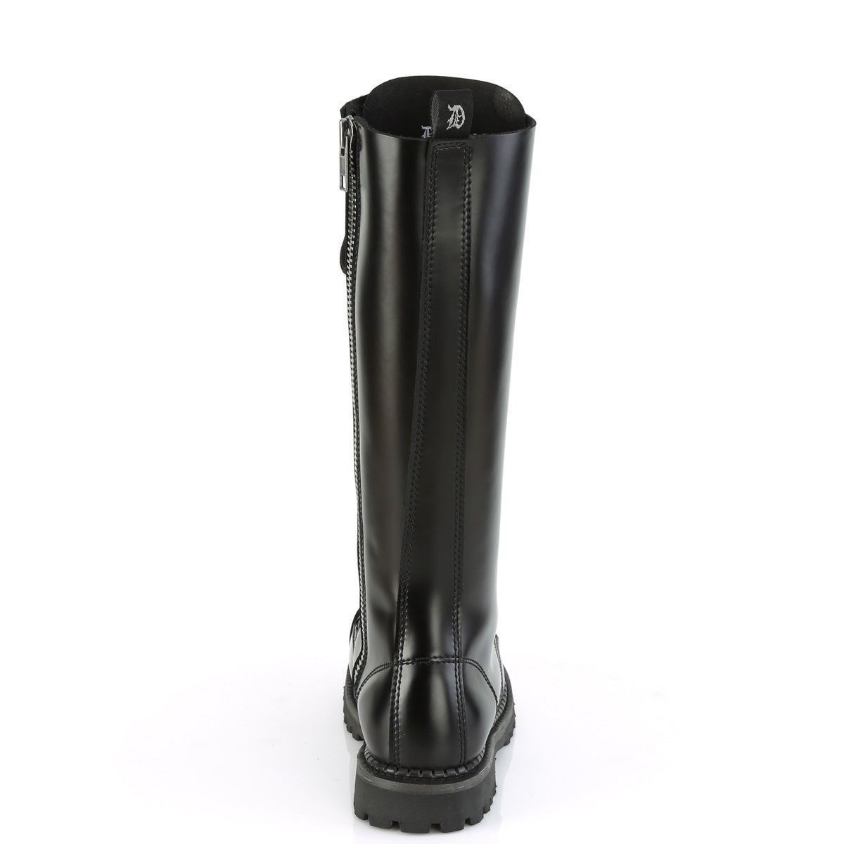 RIOT-20 20 Eyelet Unisex Steel Toe Knee Boot, Rubber Sole