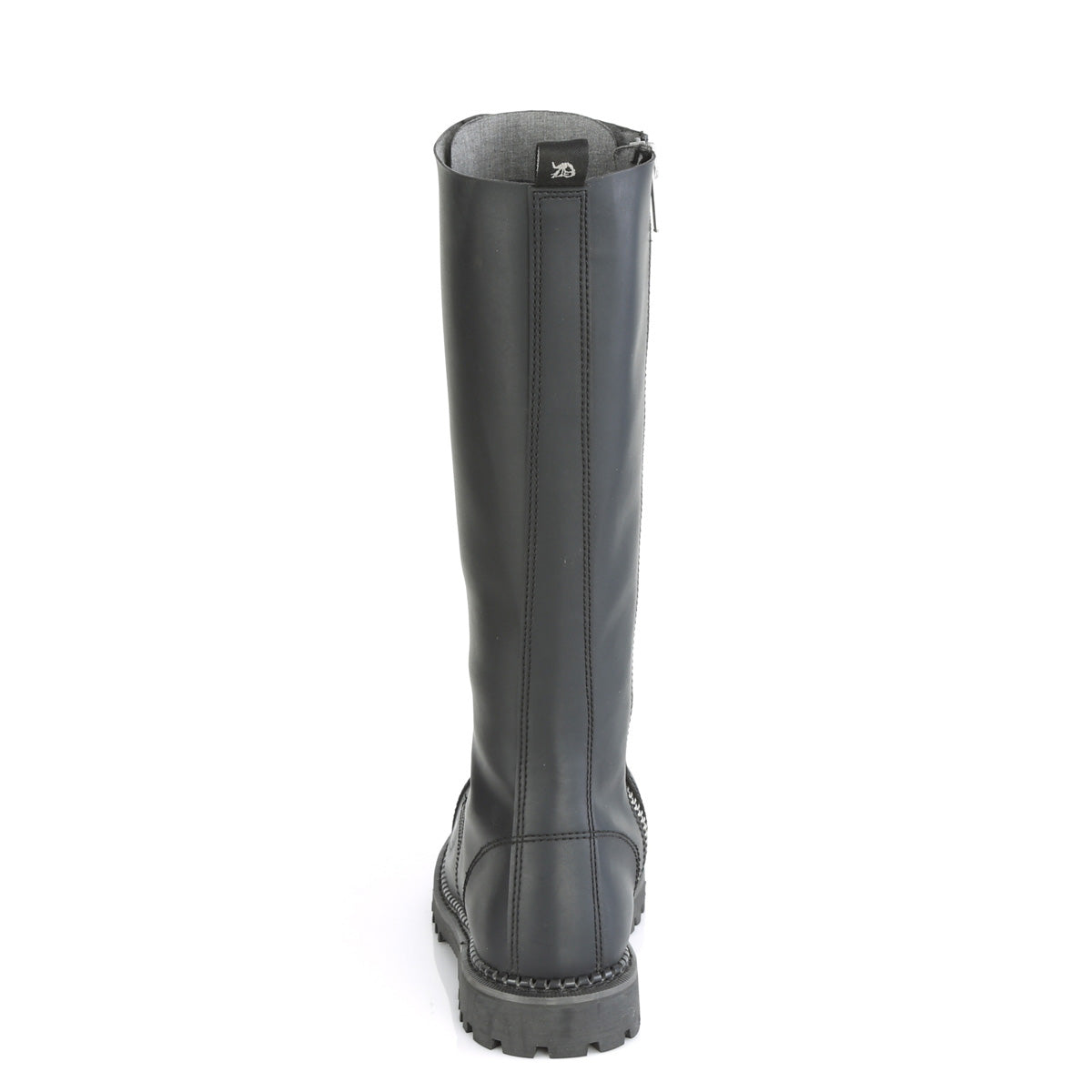 RIOT-20 20 Eyelet Unisex Steel Toe Knee Boot, Rubber Sole