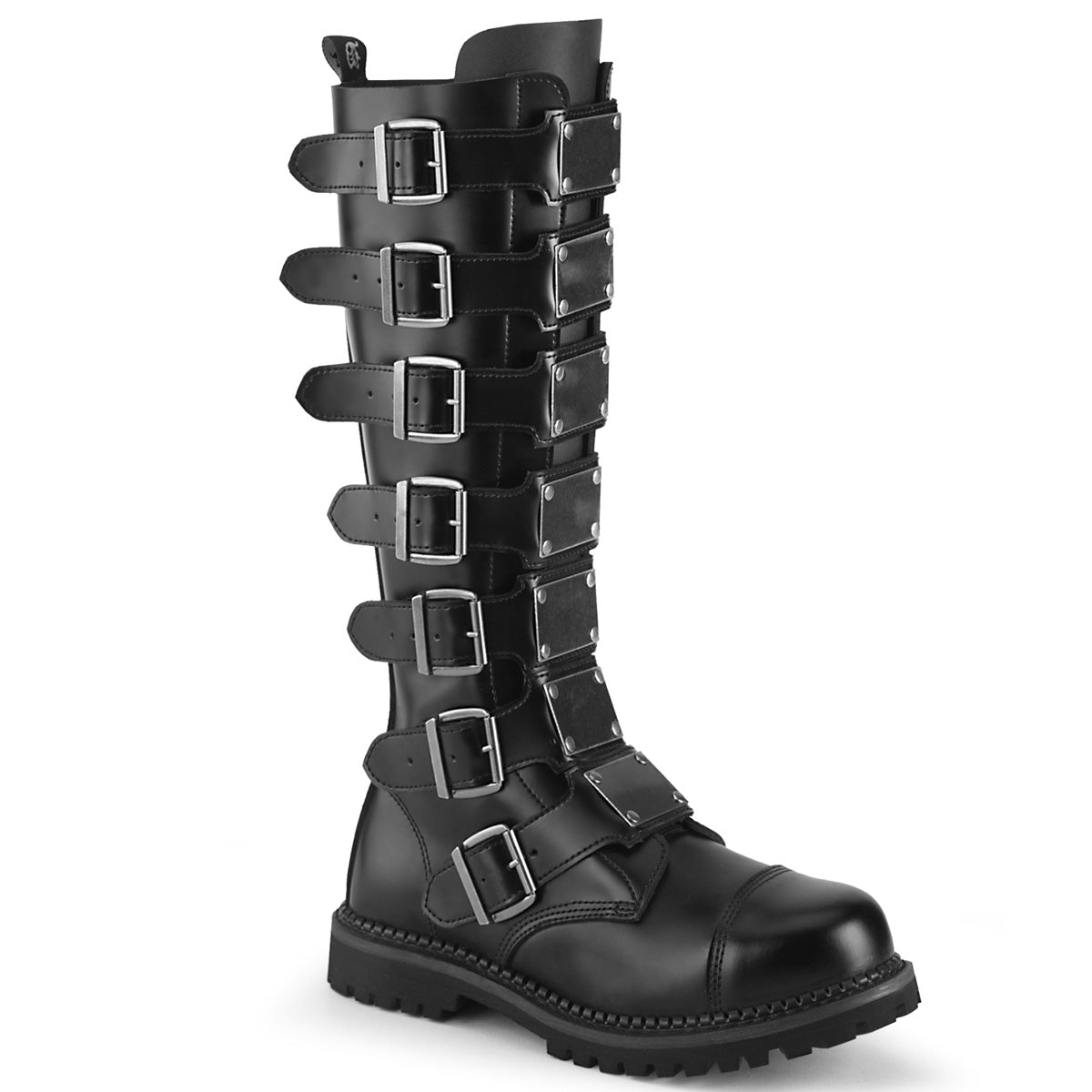 RIOT-21MP Unisex Steel Toe Knee Boot, Rubber Sole