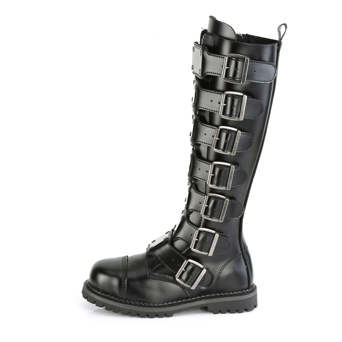 RIOT-21MP Unisex Steel Toe Knee Boot, Rubber Sole