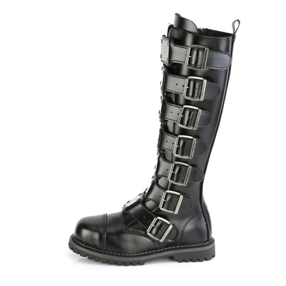 RIOT-21MP Unisex Steel Toe Knee Boot, Rubber Sole