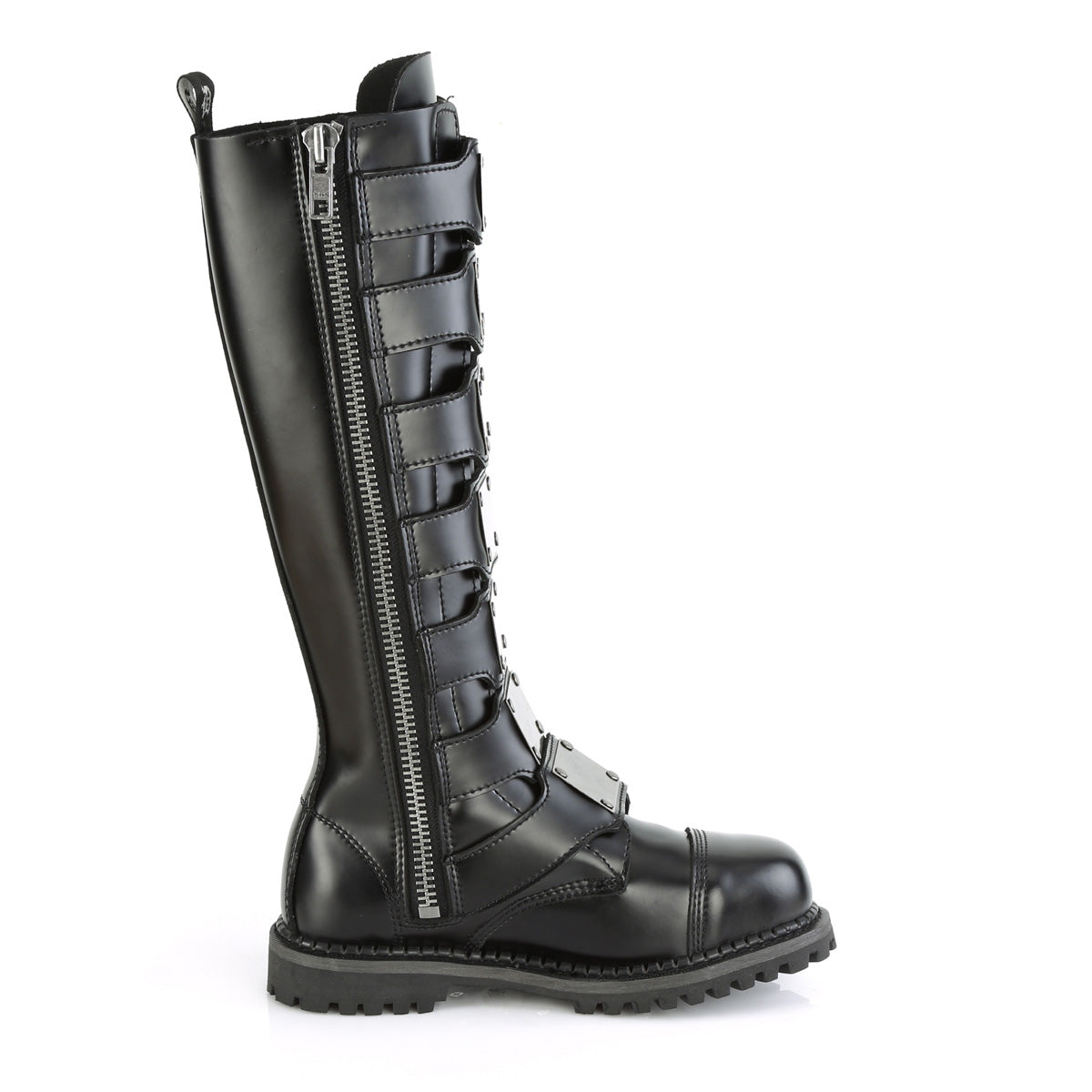 RIOT-21MP Unisex Steel Toe Knee Boot, Rubber Sole