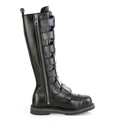 RIOT-21MP Unisex Steel Toe Knee Boot, Rubber Sole