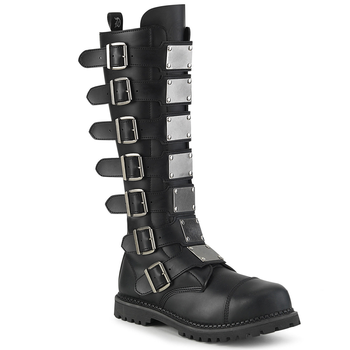 RIOT-21MP Unisex Steel Toe Knee Boot, Rubber Sole