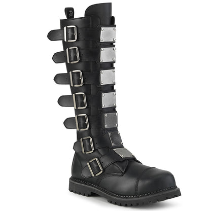 RIOT-21MP Unisex Steel Toe Knee Boot, Rubber Sole