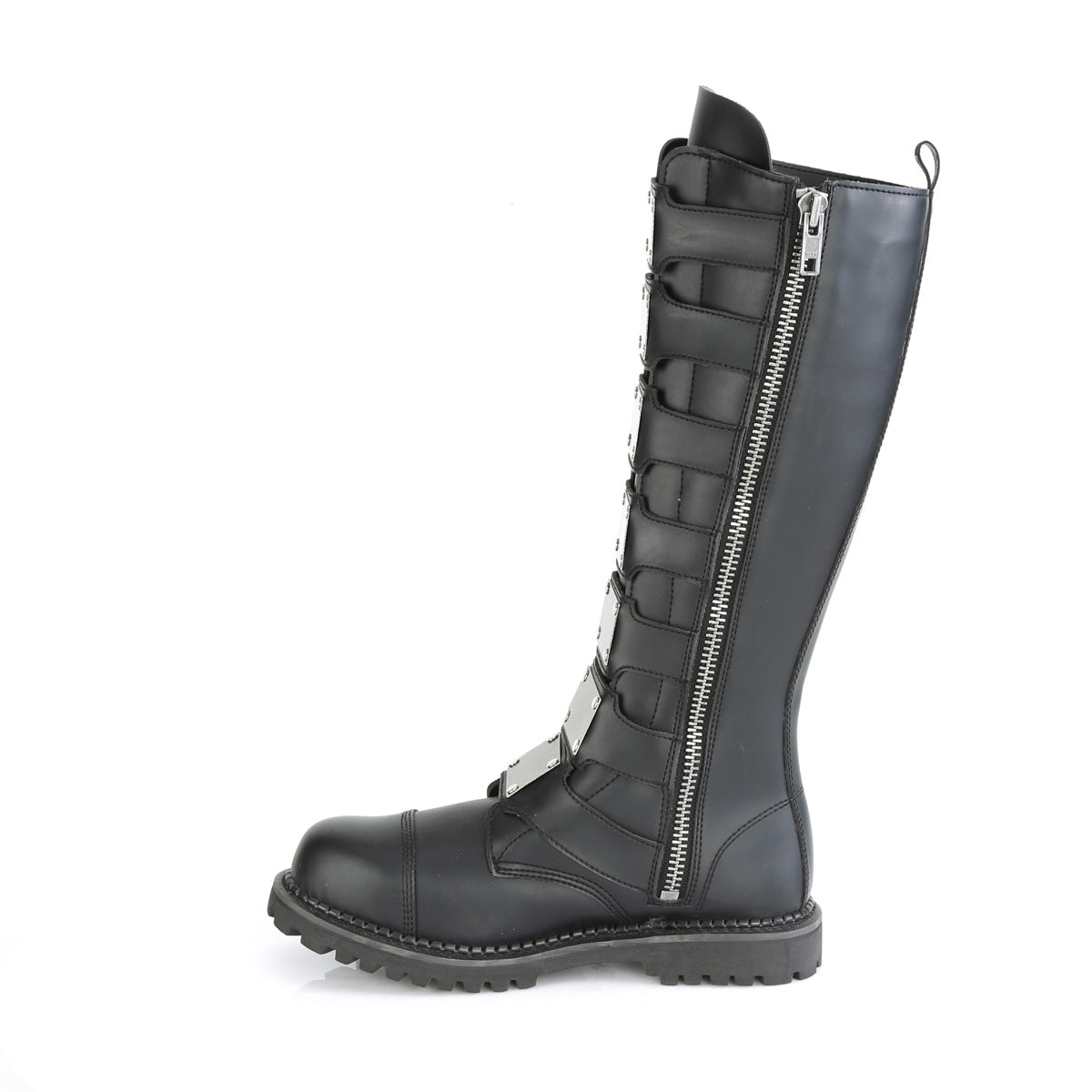 RIOT-21MP Unisex Steel Toe Knee Boot, Rubber Sole