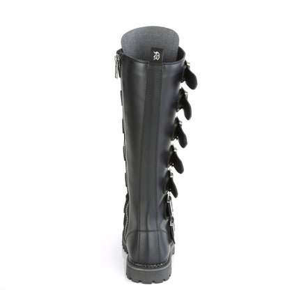 RIOT-21MP Unisex Steel Toe Knee Boot, Rubber Sole