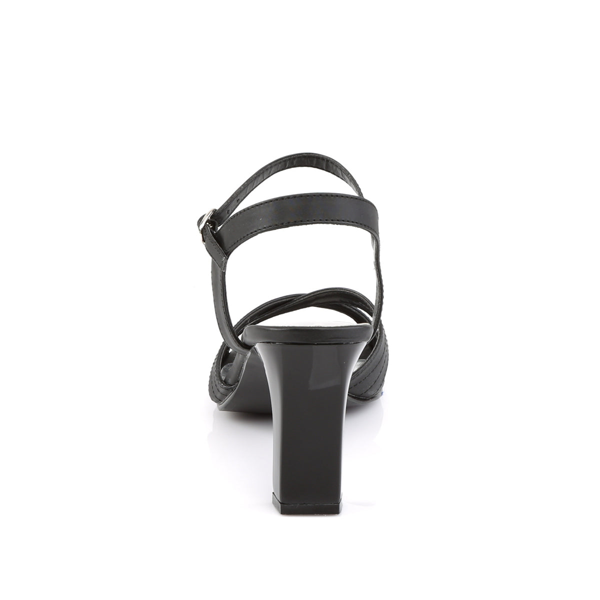 ROMANCE-313 3 1/4" Square Heel Ankle Strap Sandal