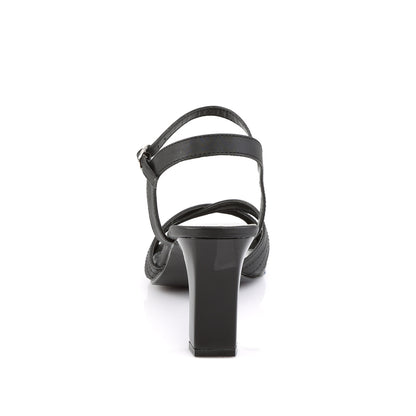 ROMANCE-313 3 1/4" Square Heel Ankle Strap Sandal
