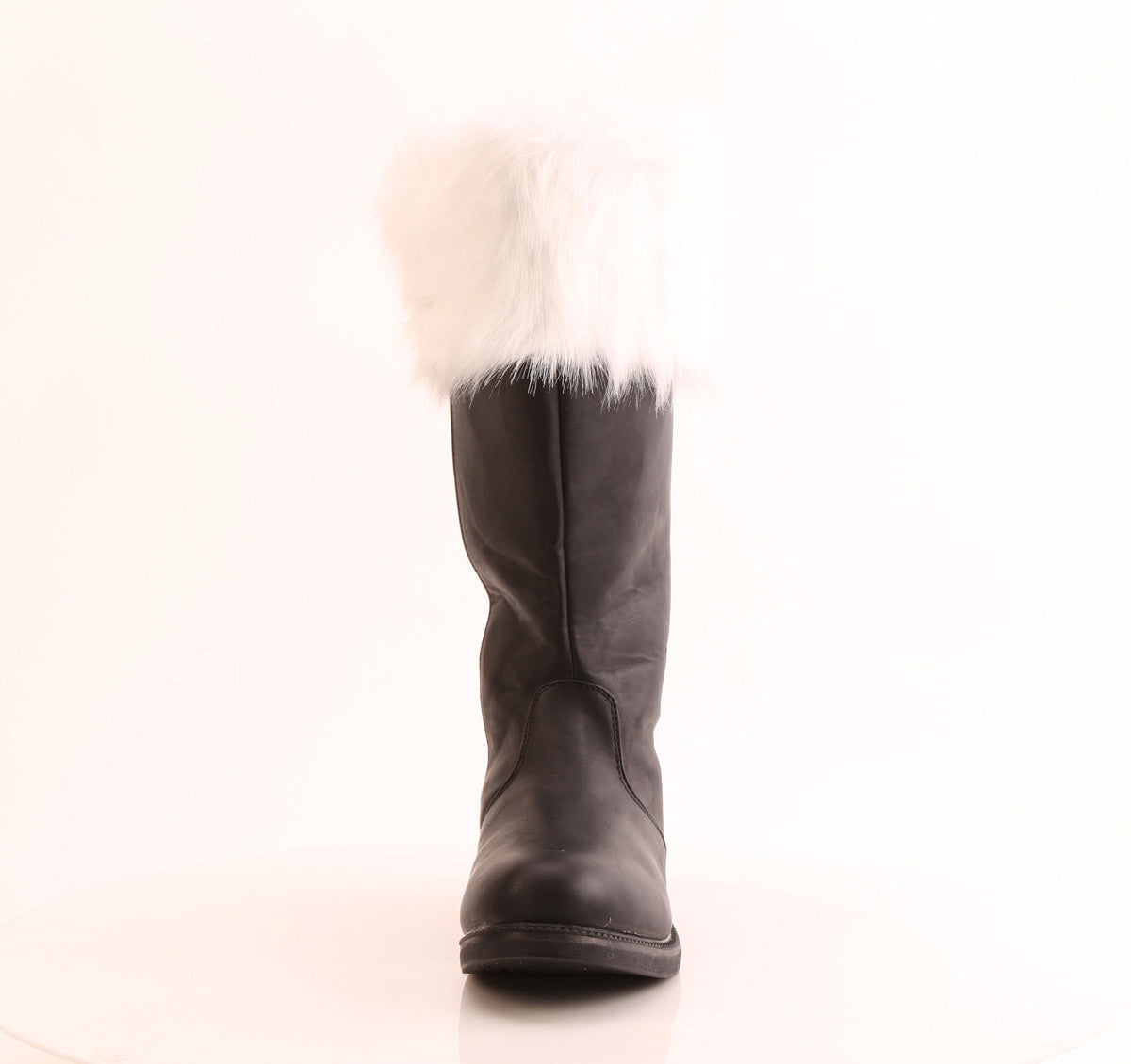 SANTA-106WC Wide Calf Santa Boots with Fur Cuff