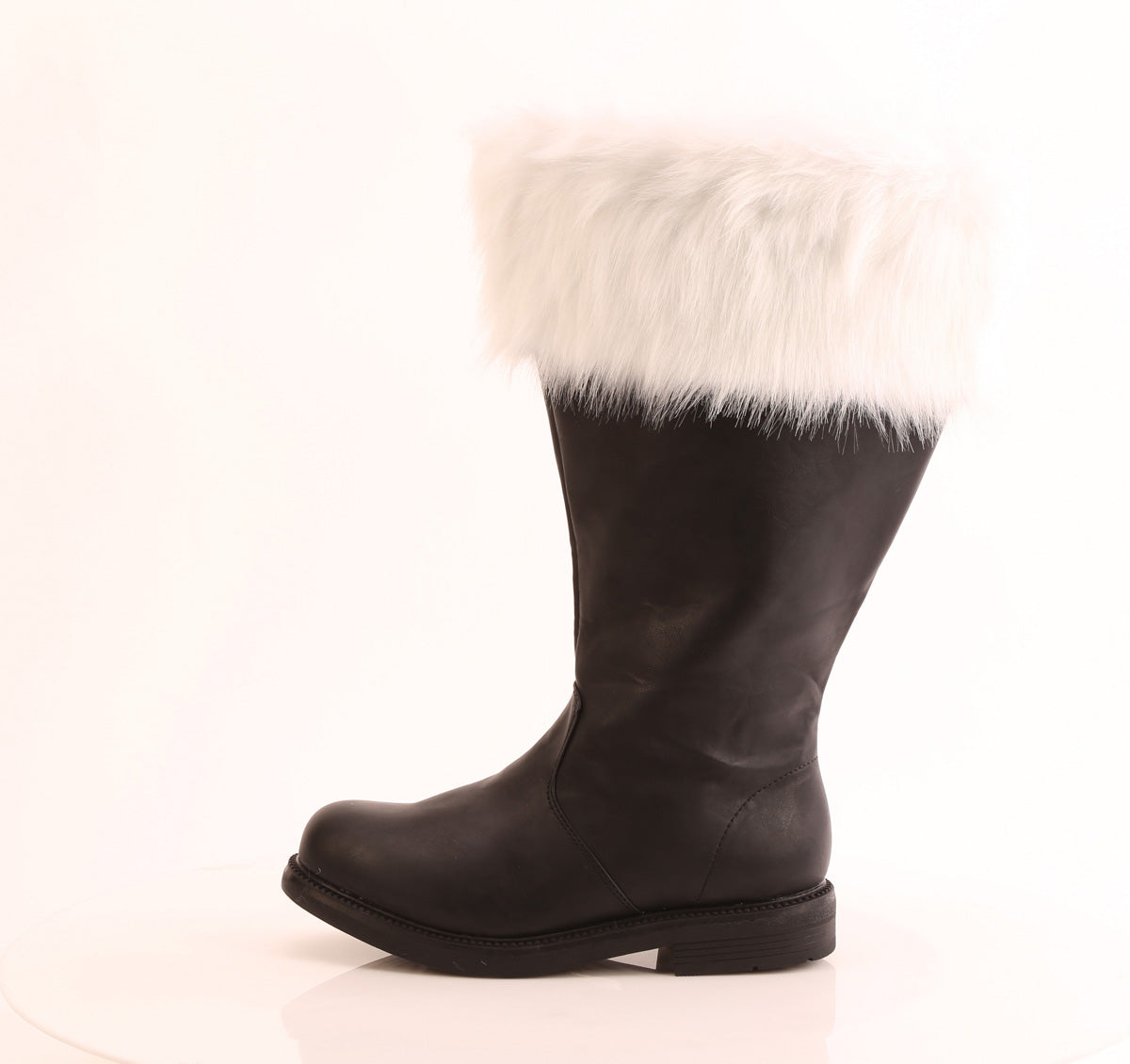 SANTA-106WC Wide Calf Santa Boots with Fur Cuff