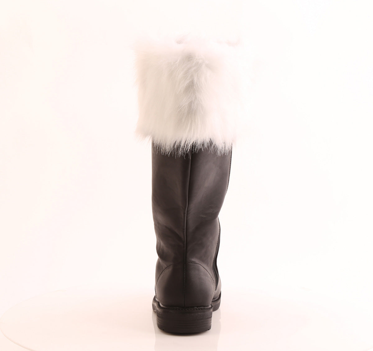 SANTA-106WC Wide Calf Santa Boots with Fur Cuff