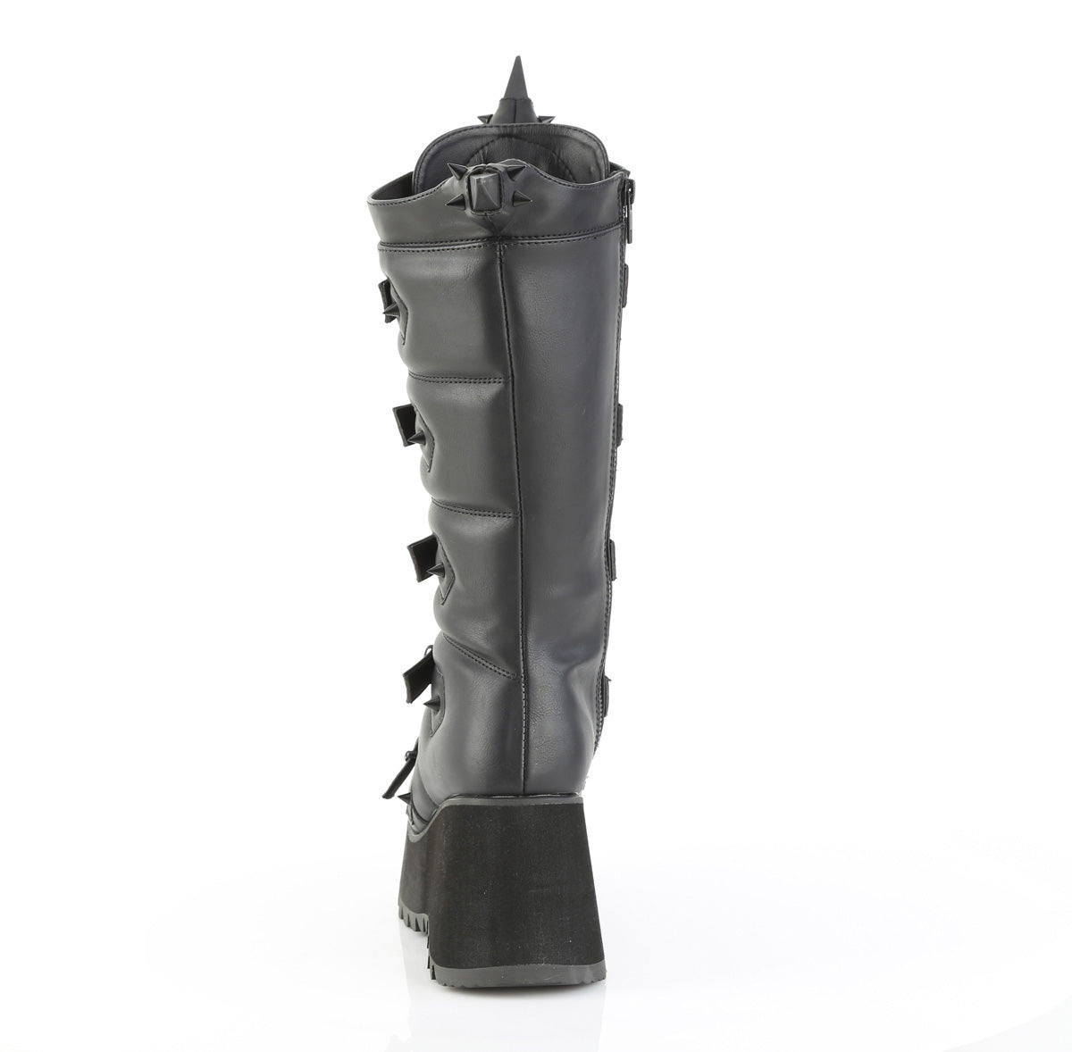 SCENE-157 3 1/2" PF Lace-Up Knee High Boot, Side Zip